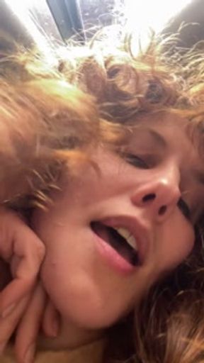 Dancing sensually on the bed just for you