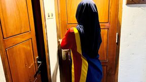 Blue Hijab Cashier Becomes Self-Employed Manager