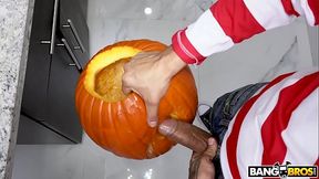 Hot - Teen Evelyn Stone Gets A Halloween Treat From Bruno