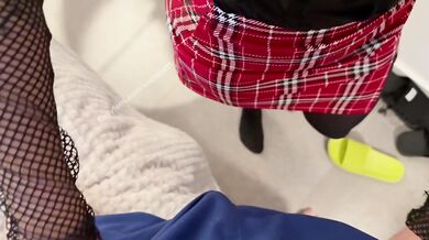 POV: A busty brunette lets me lick her wet, sweet pussy for a little money / it's worth nothing