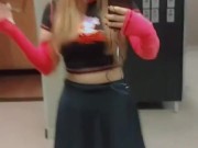 Young Shy German Hotel Maid Gives In To Temptation And Pounces On Guest's Dick