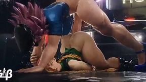 Warcraft Poison's Big Ass and Tits Dominate Hentai Cammy