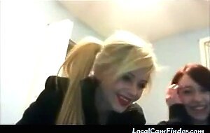 Amateur Softcore Pizza Dare on Webcam