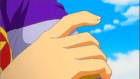 Milf Momo Sparks Steaming Tryst with Virile Hero in Lewd Love Ru Fantasy