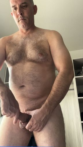 Bicep Curls and Big Fat Dick Touching