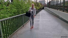 My shoe falls from the bridge into the Rhine HD wmv 1920x1080