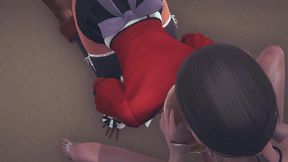 femboy yaoi - nobu blowjob in subway - sissy crossdress japanese asian manga anime film game porn gay