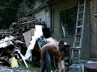 Golden-haired German Sexy Mama with Naturals Gets Pounded Outdoors by