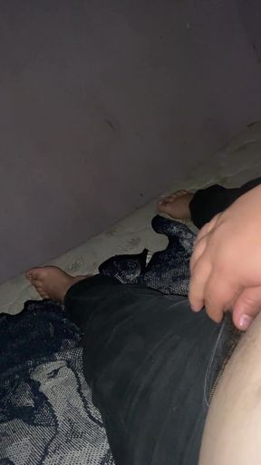 Enjoying My Penis at Night