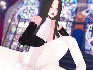 Demon Princess Plays with My Big Cock