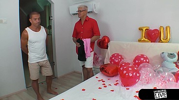 Porno Dan's GF Lana Shows Off in Lingerie for Her Boyfriend's Friend!