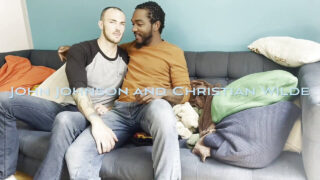 Chubby bertatu chubby Christian Wilde dan Ace Rockwood, zakar hitam besar dubur fucked