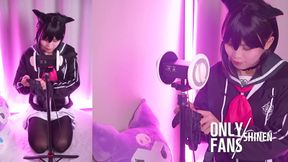 Erotic ASMR Blue Archive Kazusa Cosplay, Hentai Shemale Cosplayer, Asian Femboy trans