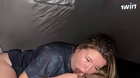 Horny blond seduces classmate after getting caught jacking at school camp - assfuck and vaginal screwing - warm xxx porn!