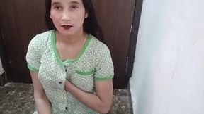 Cute sister in law ko big boobs daba kar pela