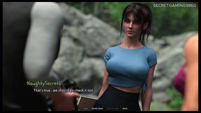busty beauty in the woods - summer heat (part 12) by naughty fox games - 3d porn game