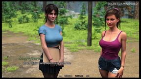 busty beauty in the woods - summer heat (part 12) by naughty fox games - 3d porn game