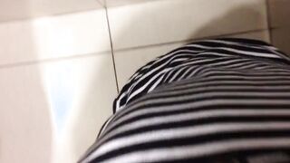 Public Restroom Blowjob with a Crossdresser