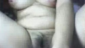 Busty Asian college chick makes money by flashing her big tits