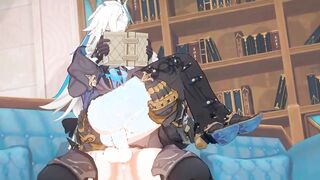 wriothesley plows neuvillette yaoi - genshin influence