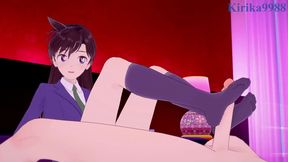 Shy Komi-Shouko Gets Animated Reinforcement After School for Peh-Koy Fun
