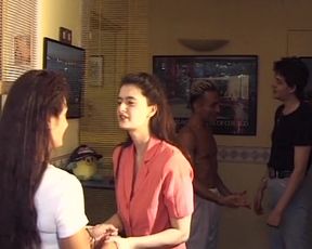 Alluring French doll rides dick like a pro