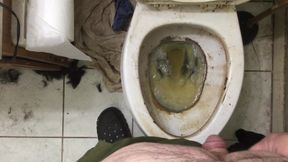FatAssSmallDick Pees in the potty