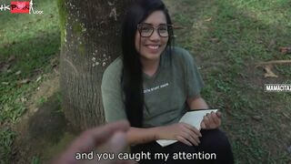 Hispanic chick invites stranger to her house and has sex