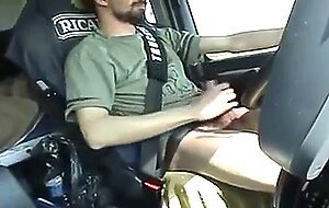 French Trucker's Cocky Solo Drive