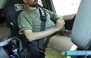 French Trucker's Cocky Solo Drive