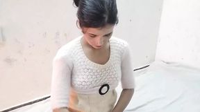 Village girl friend with Tight hard-core sex