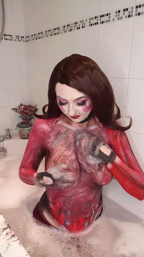 Mad Moxxi Messy Body Paint Bath Removal