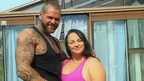 British Milf Devon Breeze sucks her masseur's cock and gets her pussy thumped