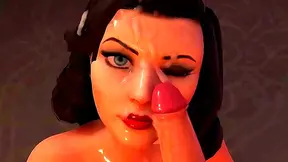 Horny Anime Chick Gets Facial After Intense Deepthroat Session