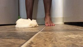 Foot Domination - MXDominion uses Bare Soles to make Mashed Potatoes Extra Fluffy 4k, Foles, Foot fetish, tease and denial