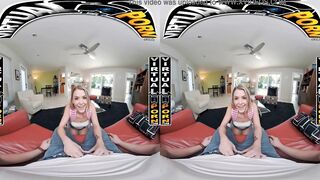 VIRTUAL PORN - Your Step Sister Evelyn Payne Is Crazy Sexy Nervous About Her Exam, What Will You Do To Help Her?