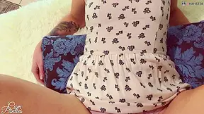 Please Cum On My Panties Quickly On Parents Bed