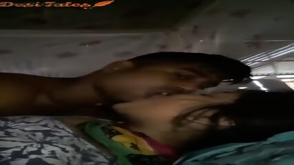 Young Kolkata couple having passionate sex in bedroom