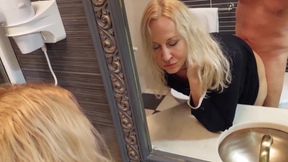 Mature Blonde Wife Selena Enjoys Sex Between by