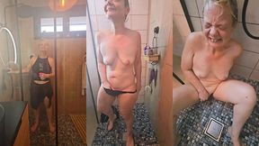 premier jour de vacances chez un fan qui me baise sous la douche hummmm le kiff
