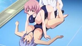 Time Stop At The Academy 4 - Hentai Pervert Fucks Two Swimsuit Teens 18+ With Time Stop Device
