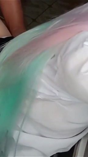 516 Most Delicious Accidental Creampie with My Big-butted Stepdaughter
