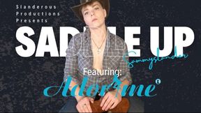 Saddle Up! Sammy Rides Adorime THRUSTING dildo