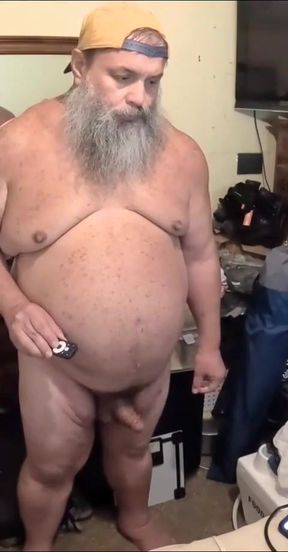 Big Bear Belly and Cock