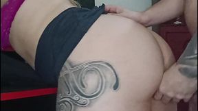 camgirl ficou com tesao depois do chat e foi fuder