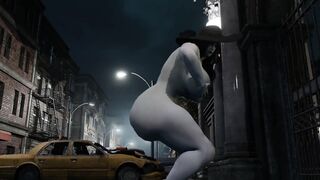 Resident Evil Lady Dimitrescu Twerk. Performer by xzCrystal3D. Stage by Mokujinhornywood