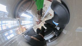 3 Giants Humiliate the Dwarf Under the Desk -VR360