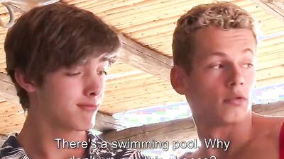 Bastian Dufy, Helmut Huxley & Jerome Exupery in butt-fucking gay 3some