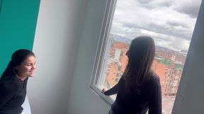 A mi compa�era le gusta follar en p�blico #1