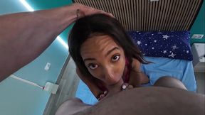 I pick up an ebony girl off the street and give her hard sex. - WILD SQUIRTING -